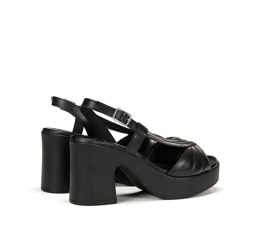 Fluchos Jessy D9278 Sandalia Negra