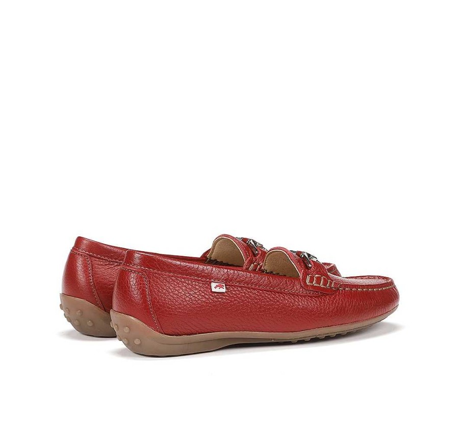 Fluchos Bruni F0804 Mocasin Rojo