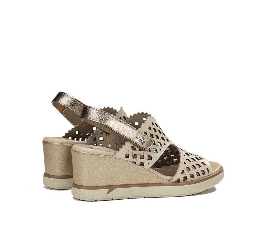 Fluchos Smash F1972 Sandalia Taupe