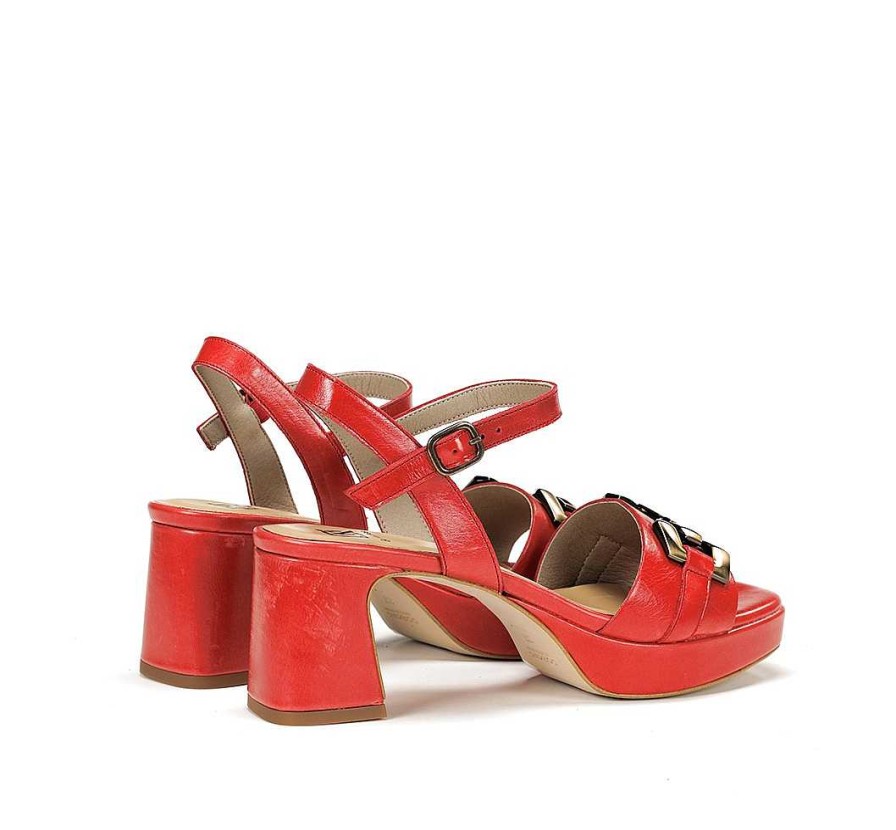 Fluchos Lyra D9253 Sandalia Roja