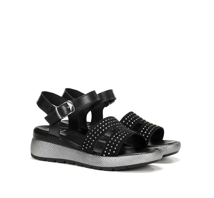 Fluchos Ever D9314 Sandalia Negra