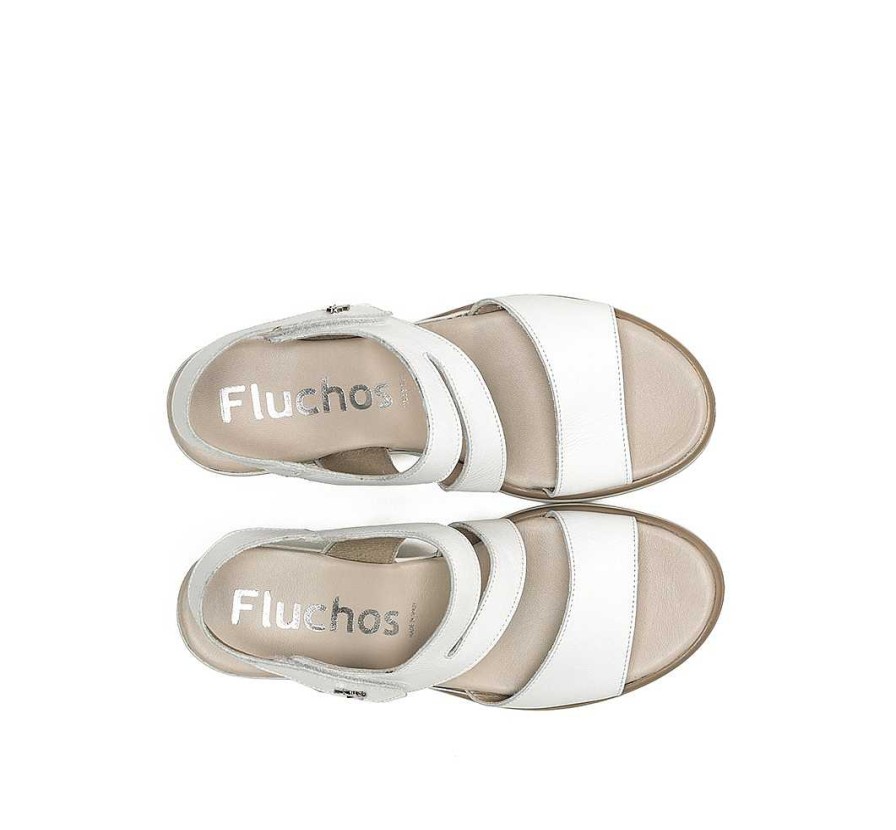 Fluchos Smash F1973 Sandalia Blanca