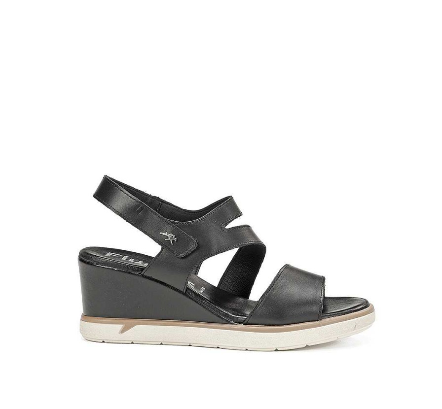 Fluchos Smash F1973 Sandalia Negra