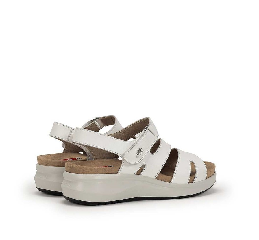 Fluchos Yagon F1478 Sandalia De Cuna Blanca