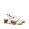 Fluchos Gold D9319 Sandalia Blanca