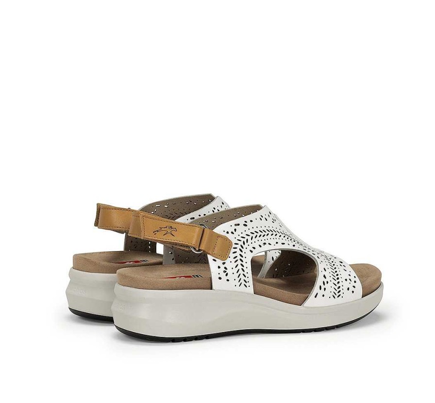 Fluchos Yagon F1481 Sandalia Blanca