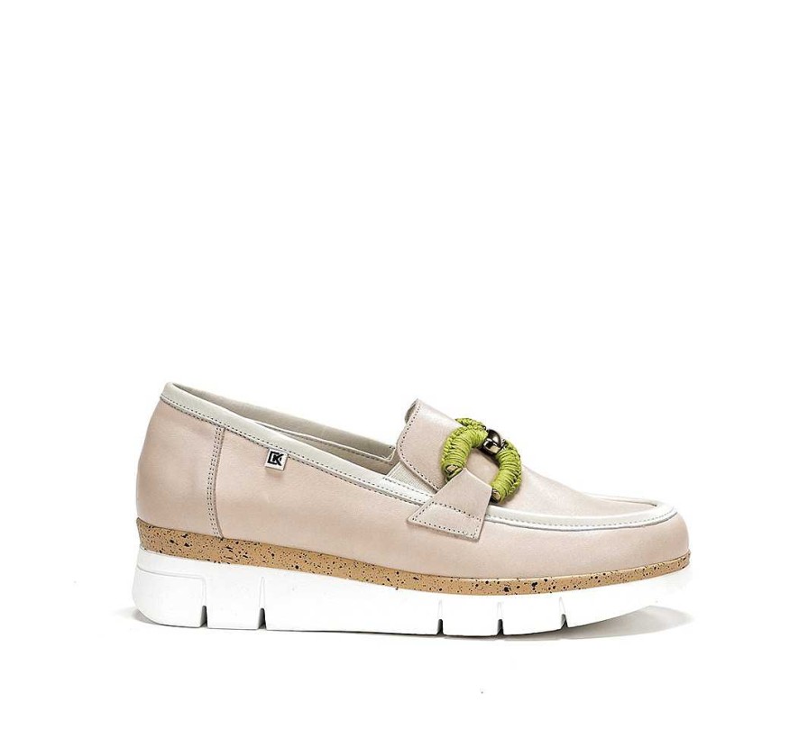 Fluchos India D9298 Mocasin Nude