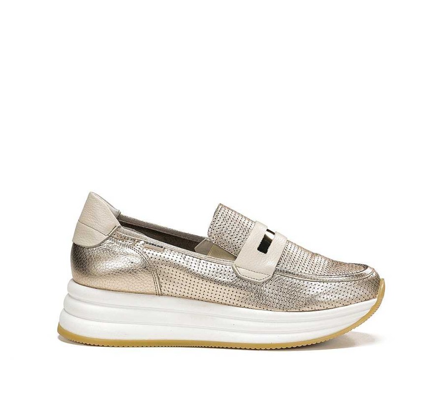 Fluchos Draz D9243 Mocasin Dorado