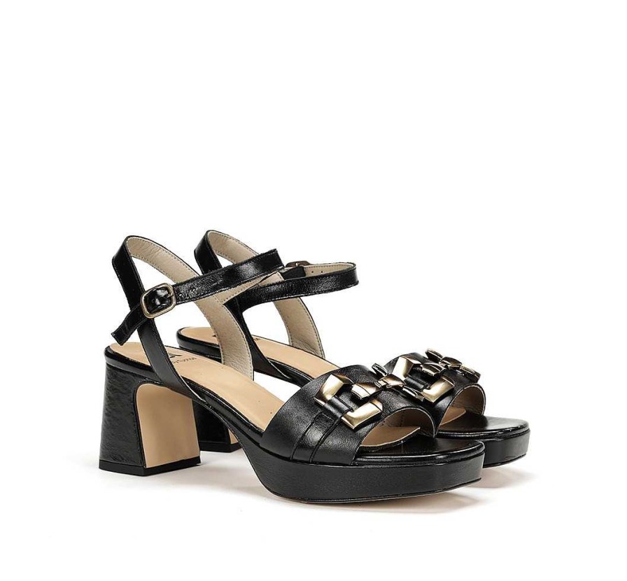 Fluchos Lyra D9253 Sandalia Negra