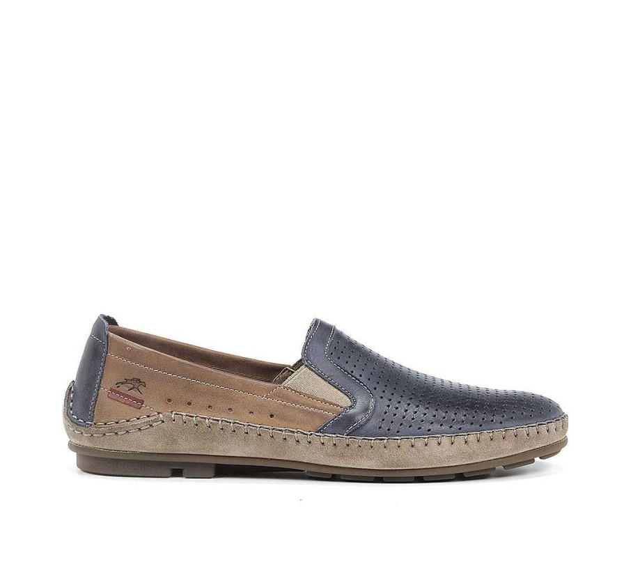 Fluchos Dorian F1172 Slip On Azul